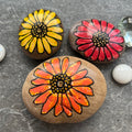 Gerbera Flowers - Set of 3 Stones