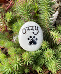 Personalised Glass Stone - Paw Print