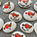 Personalised Glass Stone Packs - Robin